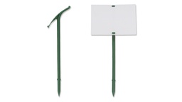 [420.120] Tige «Windsafe» vert 30 cm